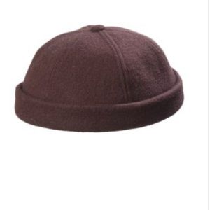 Nathaniel Cole Crown cap Beanie Brown
